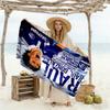 Ronaldo's Dynamic Leap Beach Towel Soft Durable Quick-Dry Comfortable Lightweight Portable for Swimming,Beach,Camping, Travel, Beach Accessories,Gym