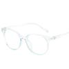 Transparent Round Frame Anti Blue Light Blocking Glasses Women Men Portable Computer Eyewear Optical Spectacle Eyeglasses