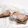 Transparent Glass Storage Jar