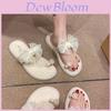 Elegant Summer Women Sandals With Pearl Bowknot Design Soft Pu Upper And Comfortable Flat Sole For Daily Wear