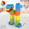 Construction Set Color Block Basic Bucket 50 Pieces (6 Units)