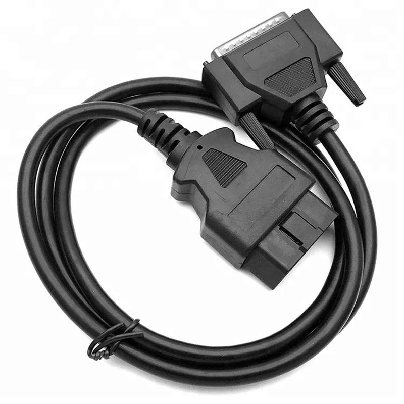 N61R-SBB CK100 SBB PRO2 OBD2 25 Needle Thread Adapter Car Connector Extension Cable Diagnostic Tool Cable