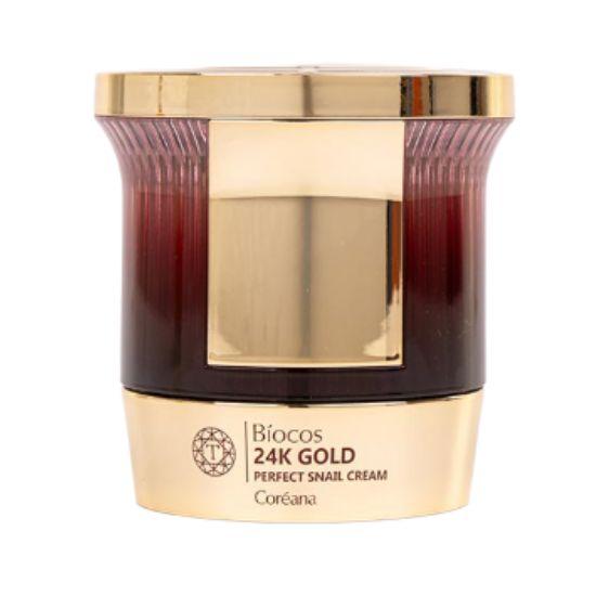 STORYHWA Biocos 24K Gold Perfect Snail Cream 50ml STORYHWA Biocos 24K Gold Perfect Snail Cream