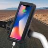 Bike Phone Mount Waterproof, Motorcycle Phone Mount with Aluminum Handlebar Mount Base Touching Screen Phone Case