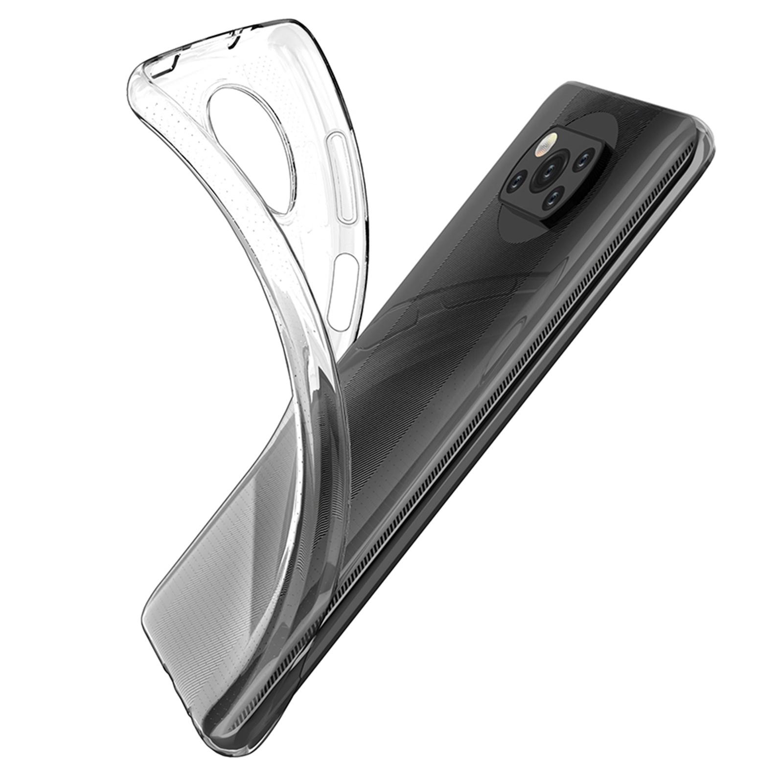 

For Xiaomi Poco X3 NFC/Poco X3 Pro/Poco X3 High Transparency Soft TPU Phone Case Ultra Slim Protective Mobile Phone Cover A