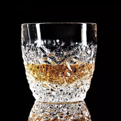 Christmas Gifts High-appearance-level Water Cups Creative Crystal Glass Beer Spirits Cups Bar Whisky and Foreign Wine Glasses