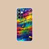 Musical Note Staff Mobile Phone Case for Samsung Galaxy S25 S24 S23 S22 S21Plus FE Ultra Clear Colorful Cover Smartphone Cover