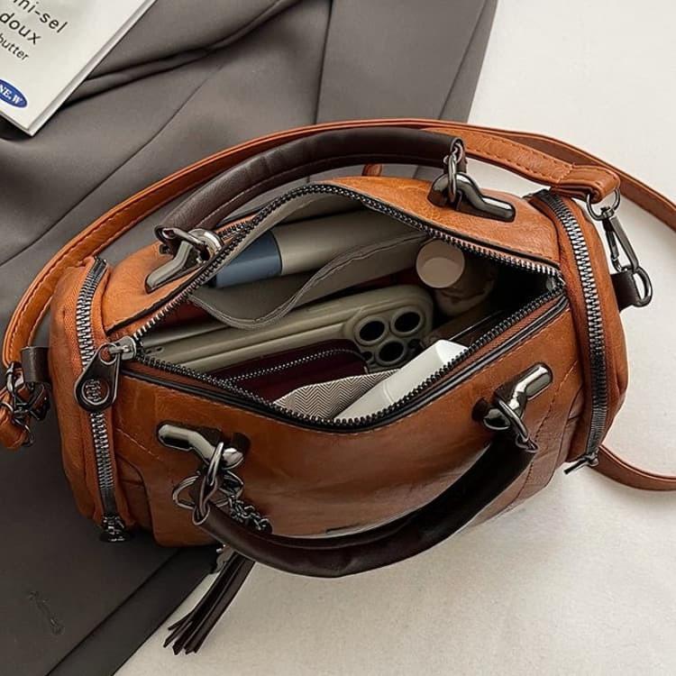 New Women's Vintage Pillow Bag One Shoulder Crossbody Bag