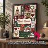 Custom Name Christmas 5D Diamond Painting Personalized Full Drill Diamond Art Kit Gift