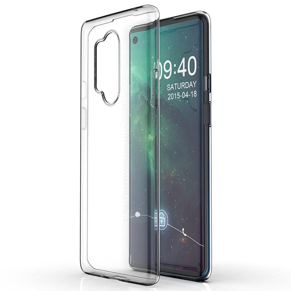 

For OnePlus 8 Pro Clear Non-Slip Protective Phone Case Soft TPU Slim Fit Cover A
