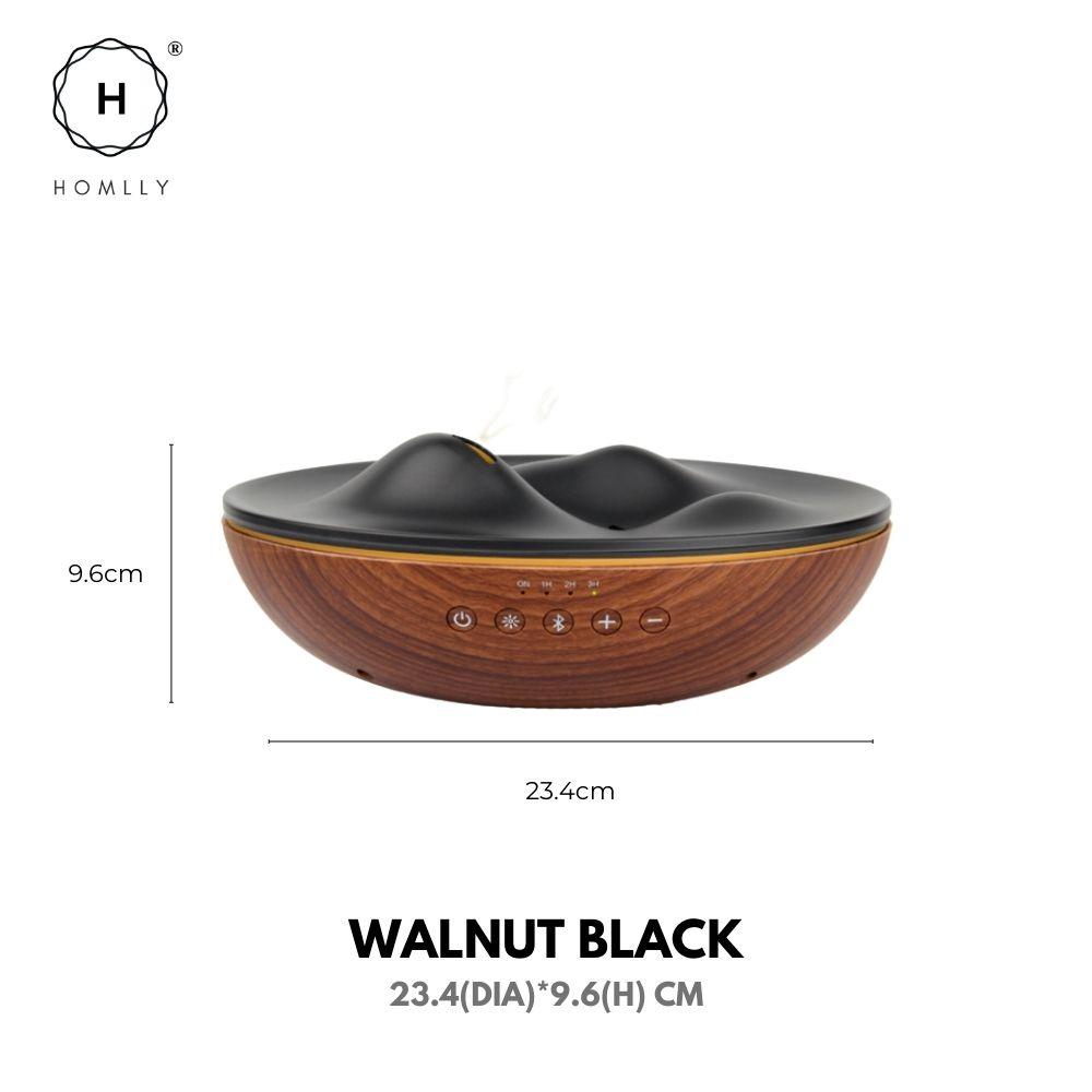 

Homlly Wave Ultrasonic Aroma Bluetooth Speaker Humidifier