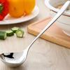 Stainless Steel Ladle Durable Stainless Steel Tablespoon Small Spoon Mirror Reflection Household Kitchen Bar Supplies Creativity