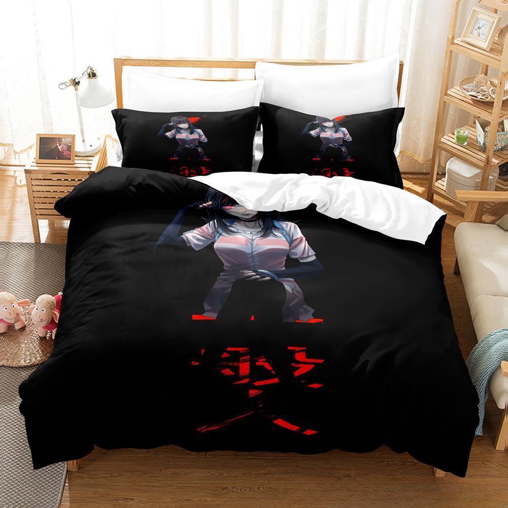 Akudama Drive Bedding Set Single Twin Full Queen King Size Bed Set Adult Kid Bedroom Duvet cover Sets 3D Anime Bed Sheet Set