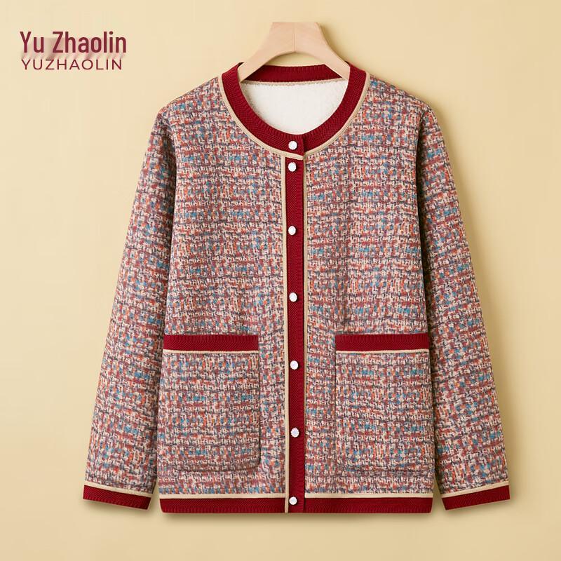 

Женская теплая вязаная куртка YUZHAOLIN 4XL