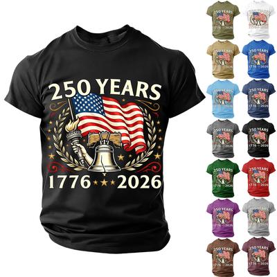 250 Anniversary Usa Shirt Mens Shirt Usa 250Th Anniversary Shirt Tshirt 250 Years America Shirt
