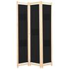 3-panel Room Divider 120x170x4 Cm Fabric