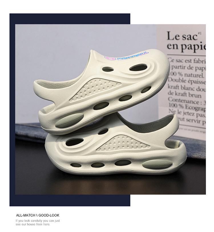 Boys' and Girls' EVA Non-Slip Closed-Toe Summer Slippers - Fashionable, Cute, Comfortable Indoor/Outdoor Shoes