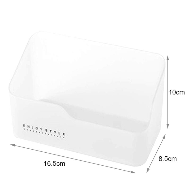 Plastic Makeup Organizer Storage Box Cosmetic Lipstick  Box Case Holder For Home School Table
