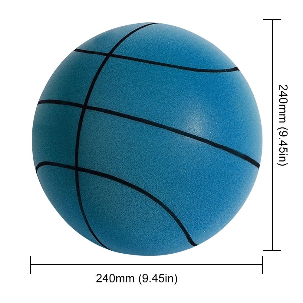 18/21/24CM Silent Basketball Soccer Ball Kids Bouncing Basketball Squeezable Mute Indoor Ball High Density Foam Material Ball