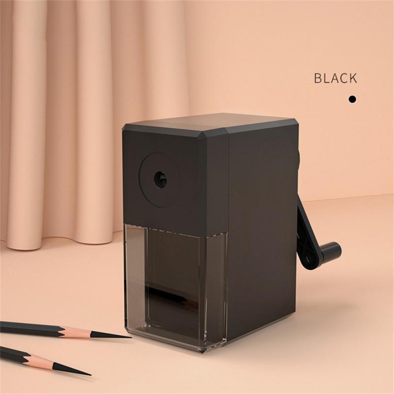 Pencil/Charcoal Pencil Sharpener, Rotating, Manual, Automatic Lead Feed