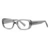 Trendy women's magnifying glasses 2025 Small Rectangle Clear Glasses Spring hinge Presbyopia Eyeglasses TR90 Black Reading Glass