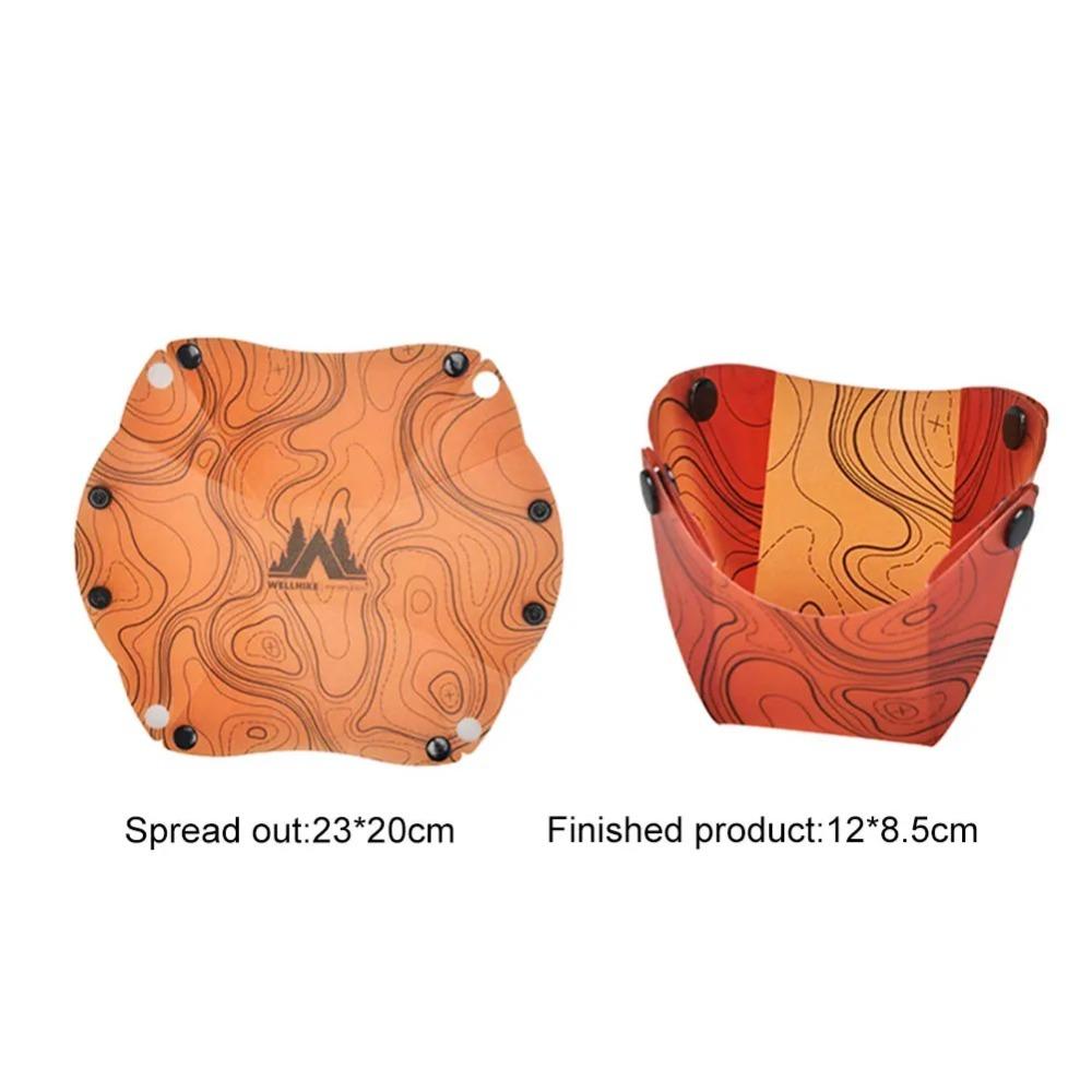 Multi-purpose Foldable Camping Tableware Lightweight Dinner Plate New Coffee Filter  Travel