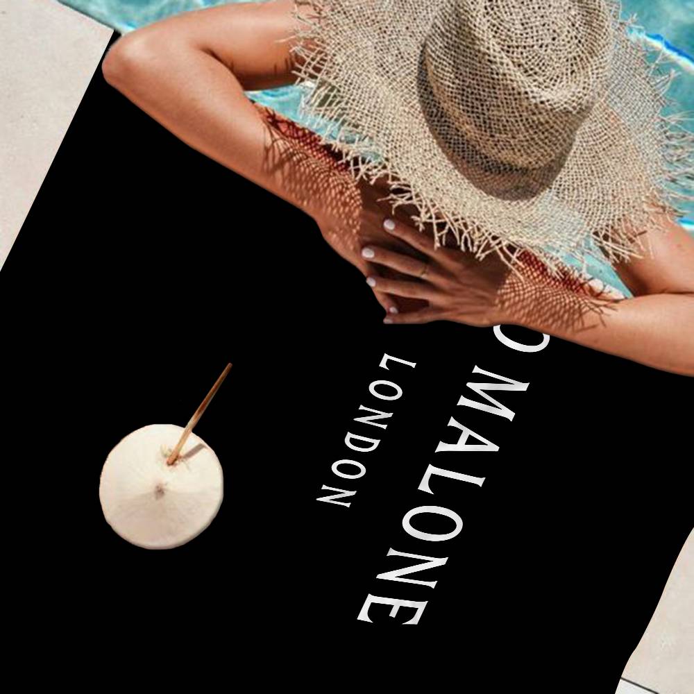J-Jo M-Malone LOGO Fashion Anime Beach Swimming Towel Soft Absorbent Washcloth Children's Gifts For Kids Travel Camping Gym