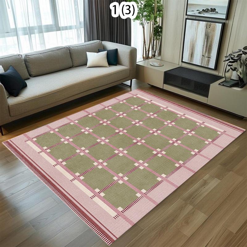 

Vintage Geometric Carpet Mat Rug Home Decoration Pink Blue Stripe Arrow Pattern Beige Brown Floor Decor Living Room Carpet 40X60cm