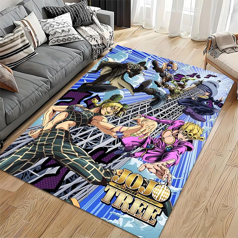 JoJo's Bizarre Adventure Design suitable as a non-slip mat for the living room or bedroom sofa