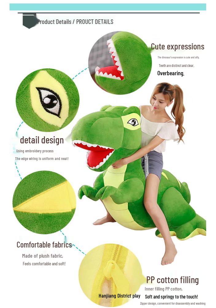 Adorable Tyrannosaurus Rex Plush Toy for Kids