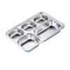 Jiyoushi Edelstahl-Lunchbox mit Fächern