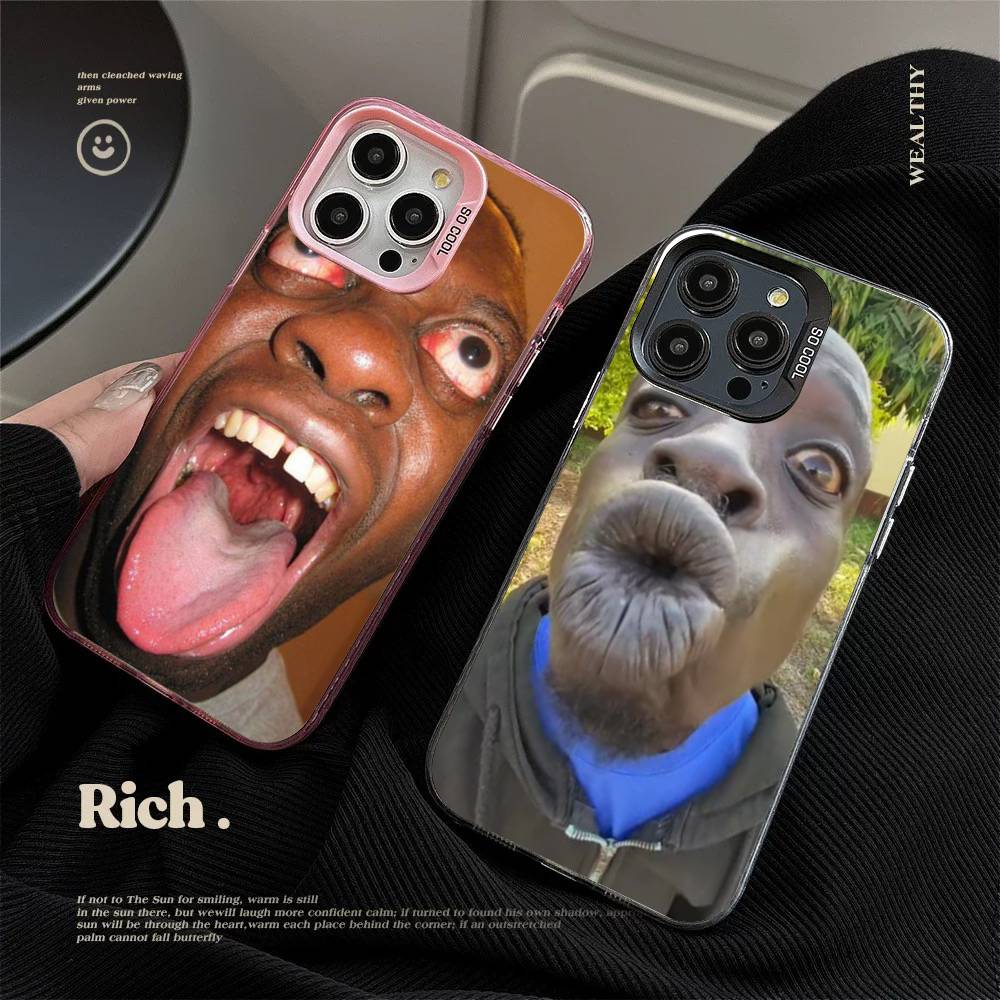 Hässlicher Mann Lustige Handyhülle Für IPhone 16 15 14 13 12 11 Pro Max 17 Plus Bunte Hülle