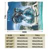 Movie Avatar The Way of Water Blanket  Travel Office Flannel Throw Blanket For Living Room Soft Warm Custom Quality Bedspread