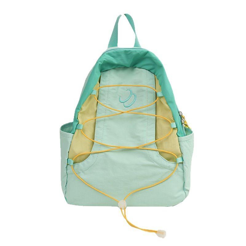 Kindergarten Small Schoolbag for Girls and College Students New Style Splicing Children's Small Backpack