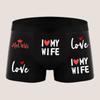 Varsbaby Herren Ich liebe meine Frau Aufdruck Lustiges Muster Unterwäsche