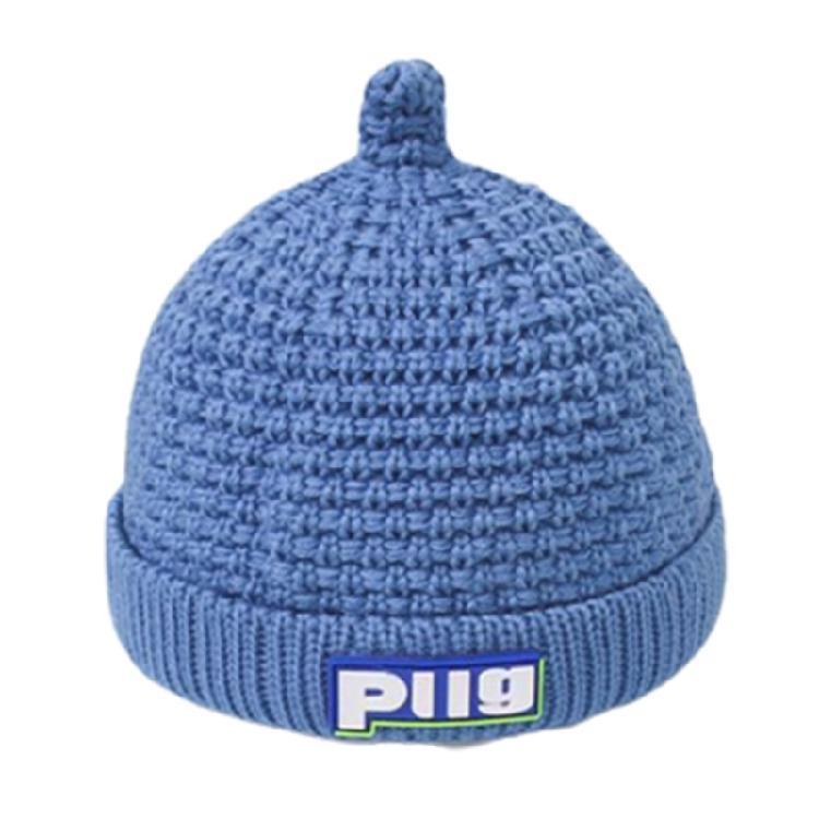 Trendy Wool Hat Children Pacifier Hat Knitted Beanie Hat Warm for Halloween Xmas