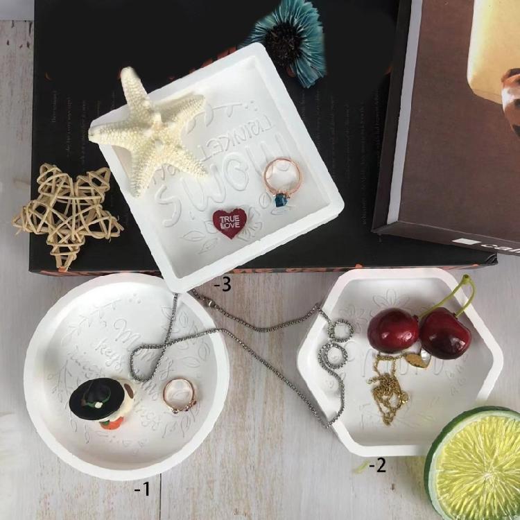 Resin Tray Mold Silicone Jewelry Tray Molds Epoxy Resin Casting Molds Storage