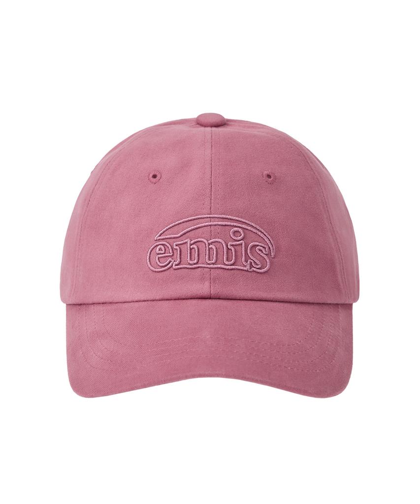 Imiseu Cotton Brushed Ball Cap-Pink