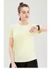 Women's Lightweight Quick-Dry Casual Sports T-shirt - Round Neck, Breathable, Comfortable, Short Sleeve, Customizable.