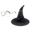 Wickeds Witch Costume Accessories Elphaba Cosplay Glasses Wickeds Elphaba Hat Halloween Cosplay Costumes for Adults