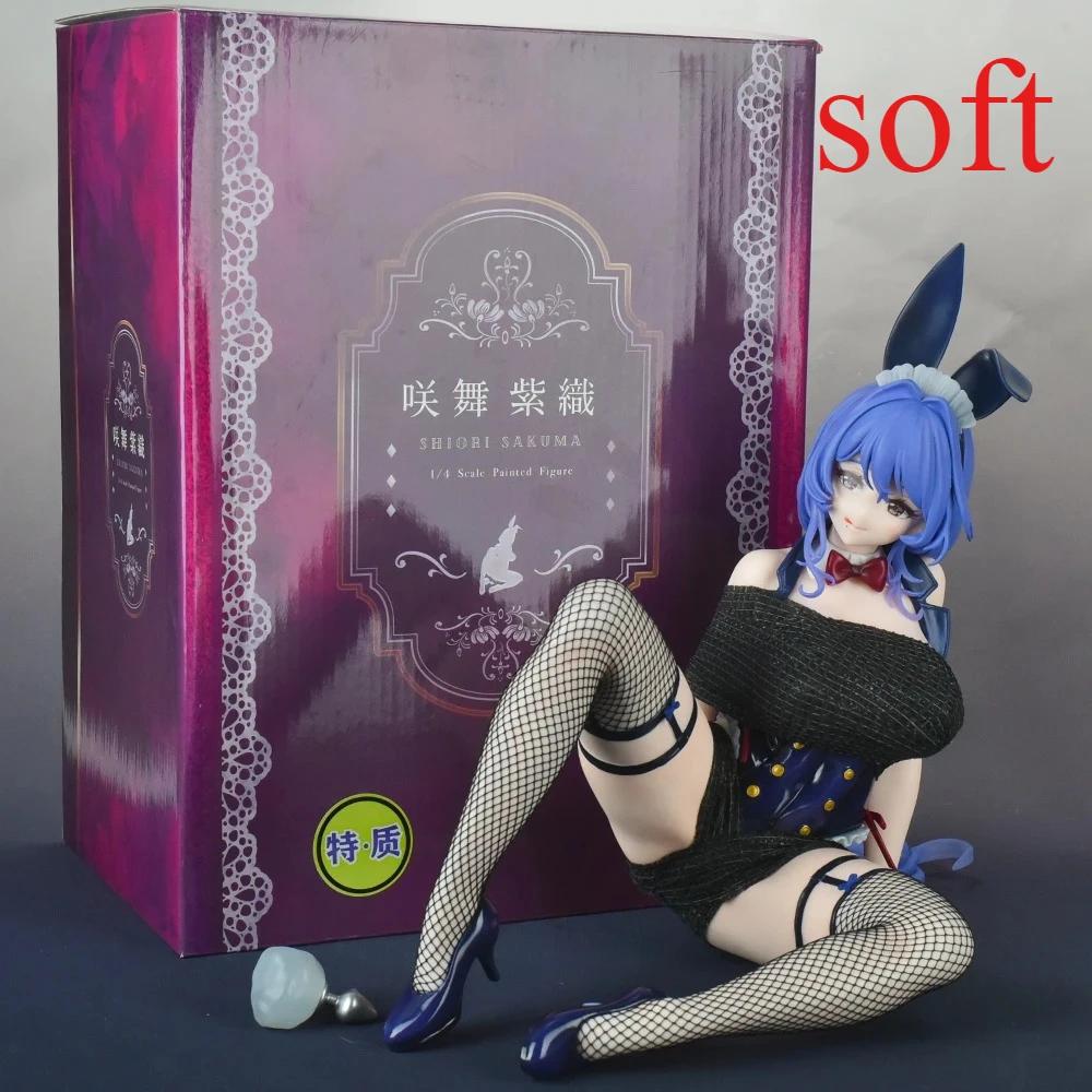 Maxcute Factory Anime Sexy Figures Bunny Hiyori Mikakino PVC Action Figure Native 18 ± for Adult Collection Gift Model Toys