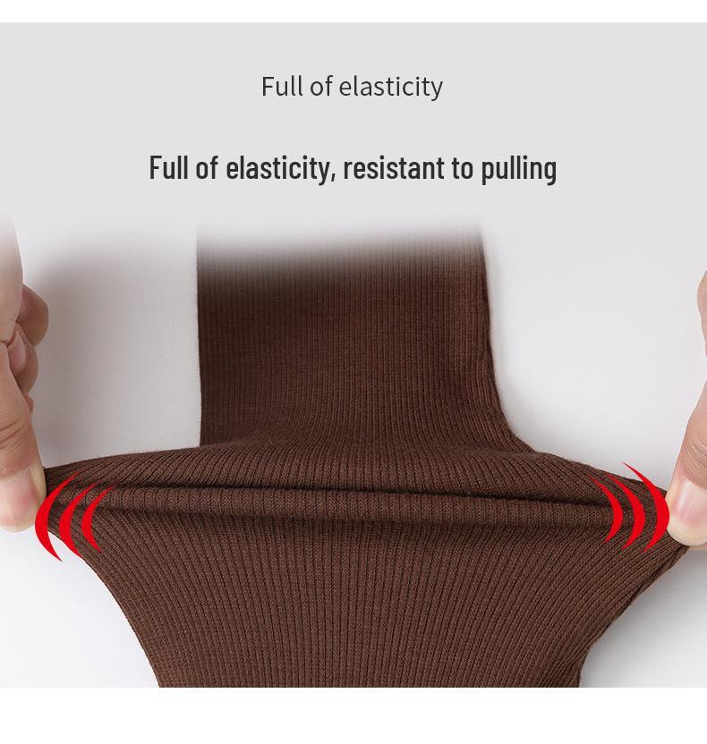 Girls' Elastic Thin Leggings for Spring and Autumn Wear