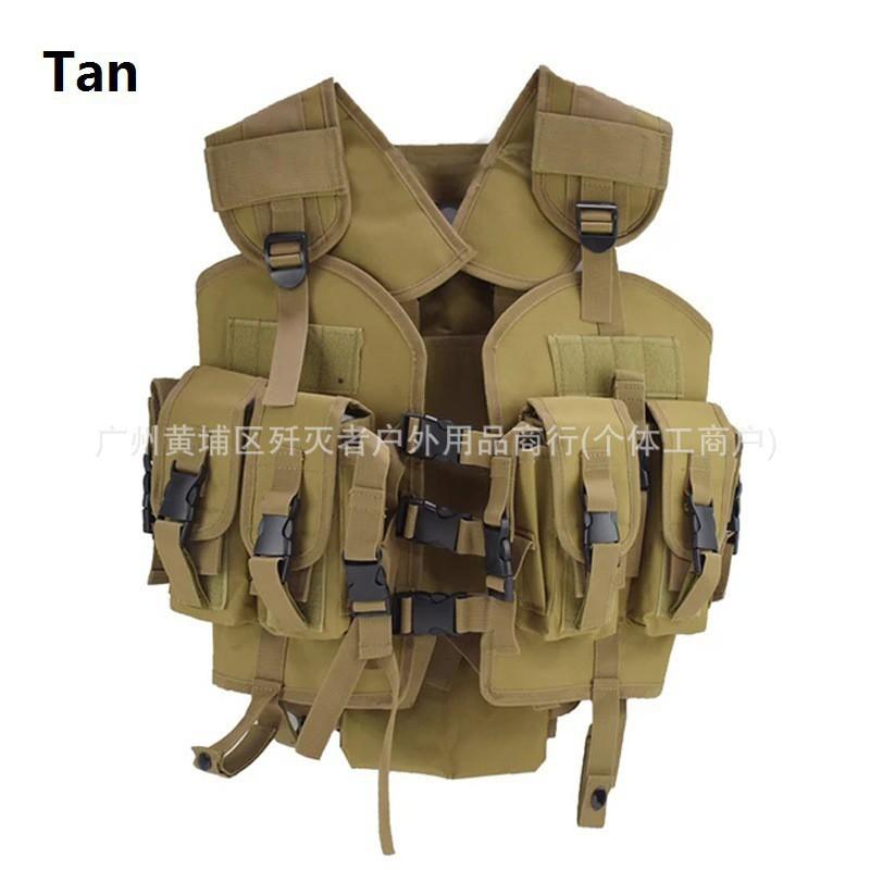 Direct Sales Seal Vest Military Fan Outdoor CS Field Camouflage Training
