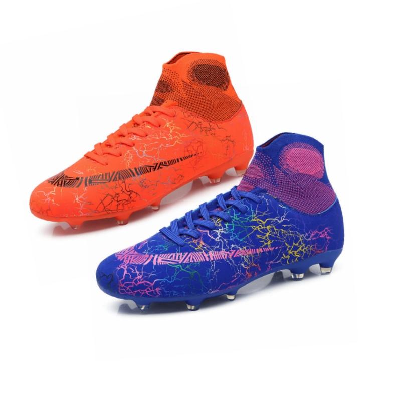 Мужские футбольные бутсы TF/FG Футбольные бутсы для игры на траве с противоскользящим — фото 9