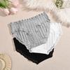 FINETOO 3Pcs/Set Women's Seamless Cotton Briefs Women Plus Size Panties Breathable Underwear Female Low Waist Soft Lingerie