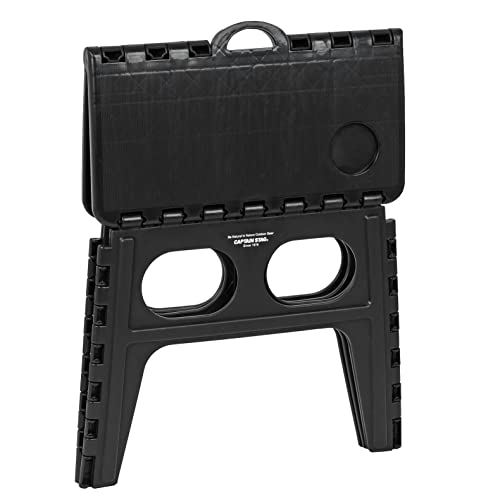 [Amazon.co.jp Exclusive] Captain Stag (CAPTAIN STAG) Outdoor Table, Folding Table, Compact, with Handle, Black, UW-1529