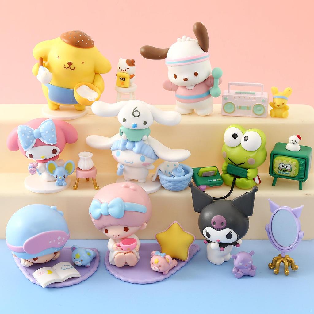 Trendy KT Series Blind Box: Kuromi, Pochacco & Cinnamoroll Doll Ornaments