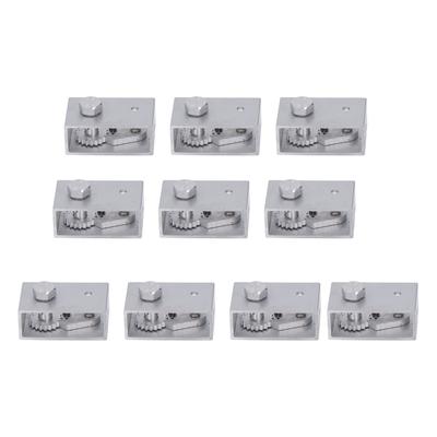 10 Stück Elektrozaun Drahtspanner Aluminiumlegierung Spannzaun Inline Spanner Diebstahlsicherung Alarm