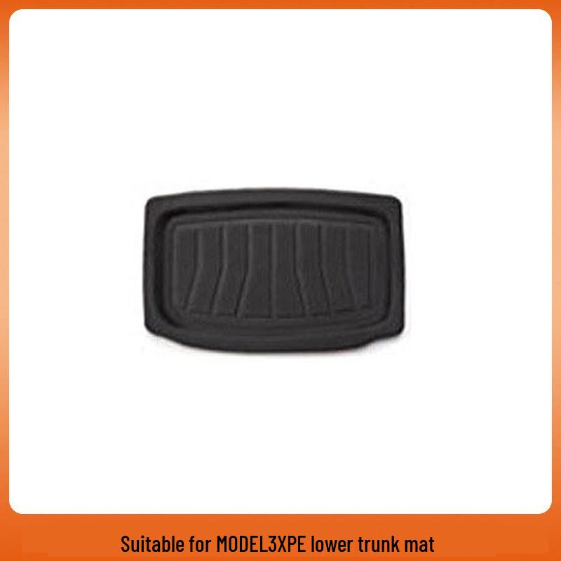 Tesla Model 3/Y Front & Rear Waterproof Trunk Mats - Original TPE Texture Accessories