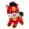 2026 Year of the Horse mascot pony pendant boutique bag pendant festive plush toy company annual meeting gifts Year of the Horse